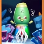 Interactive Dancing Jellyfish & Musical Octopus Toy – 360° Rotating Tentacles, Vibrant LED Lights & Rechargeable Educational Fun (Random Color) - Image 4