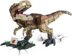Educational T-Rex Dinosaur Building Blocks – Large 3D Tyrannosaurus Model Toy Kit – STEM Gift for Kids 6+ - Image 2