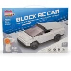 1:20 Scale Cyber Pickup Truck Building Block RC Car – 2.4GHz Rechargeable Remote Control DIY Construction Toy - Image 6