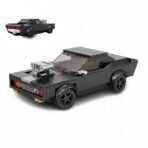 Block RC Muscle Car Simulation Series – 1:20 Scale Rechargeable DIY Construction Toy with High-Power Motor & TPR Tires - Image 2