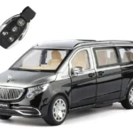1:24 Mercedes-Benz V-Class VS680 Luxury Die-Cast Model - Remote Controlled Electric Doors, Starlight Ceiling, Sound & Light Effects, Pull-Back Business Van