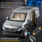 1:24 Mercedes-Benz V-Class VS680 Luxury Die-Cast Model - Remote Controlled Electric Doors, Starlight Ceiling, Sound & Light Effects, Pull-Back Business Van - Image 2
