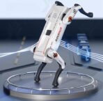 Premium KTRS Enterprise Intelligent RC Robot Dog – AI Programmable Smart Pet with LED Eyes, Interactive Dancing, Educational Modes - Image 2