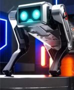 Premium KTRS Enterprise Intelligent RC Robot Dog – AI Programmable Smart Pet with LED Eyes, Interactive Dancing, Educational Modes - Image 7