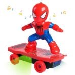 Premium Spider-Hero Intelligent Stunt Scooter – Battery Operated Action Toy for Kids - Image 3