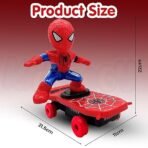 Premium Spider-Hero Intelligent Stunt Scooter – Battery Operated Action Toy for Kids - Image 4