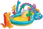 Richtots Premium Intex #57135 Dinoland Inflatable Play Center – Large Kids’ Water Park with Slide, Sprayer, and Games – Ultimate Prehistoric Backyard Adventure - Image 2