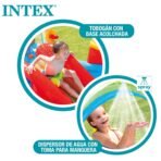 Richtots Premium Intex #57453 Rainbow Ring Play Center – Large Inflatable Kids' Water Park with Slide and Sprayer – Vibrant Backyard Fun - Image 4
