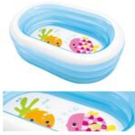 Richtots Premium Intex #57482 Swim Center Family Pool – 10ft Oval Inflatable Lounge Pool – Extra-Wide Double-Ring Sidewalls for Premium Backyard Relaxation - Image 3