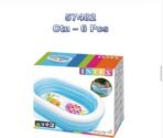 Richtots Premium Intex #57482 Swim Center Family Pool – 10ft Oval Inflatable Lounge Pool – Extra-Wide Double-Ring Sidewalls for Premium Backyard Relaxation - Image 4