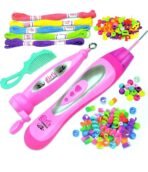 Richtots Premium 2in1 Hair Braider and Beader for Girls with 15 Style Pieces - Image 2