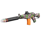 Richtots Premium Electronic AK47 Orbies Blaster Gun – Gel Ball Shooter with Smoke Effect, Sensor Lights & Auto Fire Action – Interactive Outdoor Toy Gun for Kids & Teens