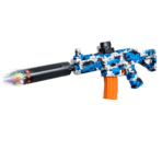 Richtots Premium Electronic Orbies Blaster Gun – Interactive Gel Ball Shooter with Smoke Effect, Sensor Lights, and Rapid Fire Action – Multi-Feature Outdoor Toy Gun for Kids & Teens