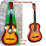 Richtots Premium Large-Size Wooden Acoustic Guitar for Beginners, Professional 6-String Musical Instrument Toy with Sunburst Finish, Model JI-25, Perfect Birthday Gift for Kids & Students - Image 2