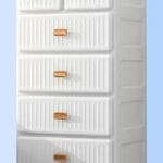 Richtots Premium Storage drawers 6 drawers Green/white/grey