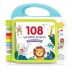 Richtots Premium 108 Words Touch & Teach Electronic Book – Interactive Musical Learning Toy for Toddlers