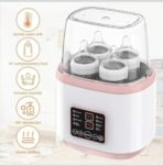 Premium Baby Bottle Warmer,8-in-1 Baby Bottle Sterilizer, Quick Bottle Warmer, Baby Milk Bottle Warmer, Quick Baby Food Warmer and Defrost, BPA Free Baby Food Heater with LCD Display (8in1 MULTICOLOR) - Image 6