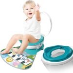 Richtots Premium Musical Potty Chair – Realistic Toddler Training Toilet with Sound Effects and Comfort Cushion