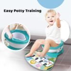 Richtots Premium Musical Potty Chair – Realistic Toddler Training Toilet with Sound Effects and Comfort Cushion - Image 3
