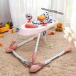 Richtots Premium Multifunction Baby Walker – Foldable Activity Center with Interactive Toys, Adjustable Height & Compact Design for Infants - Image 2