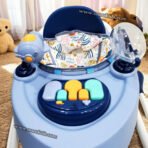 Richtots Premium Multifunction Baby Walker – Foldable Activity Center with Interactive Toys, Adjustable Height & Compact Design for Infants - Image 3
