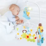 Richtots Premium Moon Baby Bed Bell Set – Musical Rotating Baby Crib Mobile - Image 3