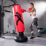Professional Inflatable Freestanding Boxing Punch Bag – Heavy Duty Kickboxing Tower for Home Gym & Fitness Training - Image 3