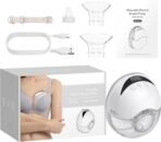 Richtots Premium Hands-Free Wearable Breast Pump – Cordless Electric Milk Extractor with Smart LED Display & Adjustable Suction - Image 5