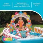 Richtots Premium Intex #57149 Candy Zone Inflatable Play Center – Large Kids’ Water Park with Chocolate Slide and Sprayer – Sweet Summer Backyard Fun - Image 4