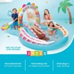 Richtots Premium Intex #57149 Candy Zone Inflatable Play Center – Large Kids’ Water Park with Chocolate Slide and Sprayer – Sweet Summer Backyard Fun - Image 6