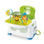 Richtots Premium Adjustable Baby Booster Chair – Portable High Chair with Secure Safety Harness