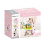Richtots Premium Adjustable Baby Booster Chair – Portable High Chair with Secure Safety Harness - Image 3