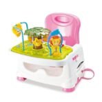 Richtots Premium Adjustable Baby Booster Chair – Portable High Chair with Secure Safety Harness - Image 2