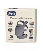 Chicco Adjustable Baby Carrier - Padded Shoulder Straps & Leg Openings for Maximum Infant Comfort - Image 2