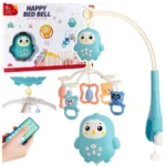 Richtots Premium Happy Bed Bell – Musical Rotating Baby Crib Mobile