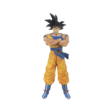 Richtots Premium 12-Inch Son Goku Action Figure – Large Scale Dragon Ball Z Collectible – Classic Black Hair Base Form with Crossed Arms Pose – Detailed Anime Toy for Kids and Fans