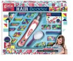 richtots Premium Hair Styling Clasp Clips Twisting Stringing Beads Kit for Girls