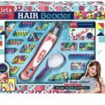 richtots Premium Hair Styling Clasp Clips Twisting Stringing Beads Kit for Girls