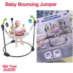 Richtots Premium Smart Multi-Use Baby Bouncing Jumper – 360° Swivel Activity Center with Musical Toy Station and Hanging Sensory Toys for Infants 4M+ - Image 3