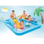 Richtots Premium Intex #57161 Jungle Adventure Play Center – Large Inflatable Kids' Water Park with Slide and Animal Friends – Ultimate Backyard Safari Fun - Image 2