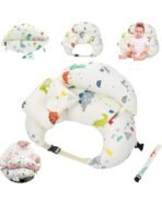 Richtots Premium Nursing Pillow for Breastfeeding, Multifunction Breast Feeding Pillows, Baby Nursing Pillows, Bed U-Shape Pillow and Baby Lounger for Newborn