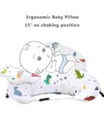 Richtots Premium Nursing Pillow for Breastfeeding, Multifunction Breast Feeding Pillows, Baby Nursing Pillows, Bed U-Shape Pillow and Baby Lounger for Newborn - Image 3