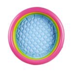 Richtots Premium Intex #57107 Rainbow 3-Ring Sunset Glow Kiddie Pool – 3ft Portable Toddler Splash Pad – Soft Inflatable Floor for Safe Backyard Play - Image 3