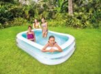 Richtots Premium Intex #56483 Swim Center Family Pool – 8.5ft Inflatable Rectangular Lounge Pool – Double-Ring Sturdy Sidewalls for Outdoor Family Fun - Image 2