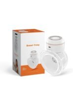 Richtots Premium Wearable Electrical Breast Pump for Feeding Mothers, Automatic Electrical Milk Feeding Pumping Machine with 4 Modes & 12 Suction Levels, Portable & Compact, Rechargeable, Food Grade Milk Cup of 150 ml, BPA Free and Skin Friendly