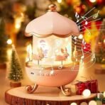Richtots Premium 360° Rotating Night Light Projector – 2-in-1 Rechargeable Starry Sky & Ocean Lamp with 6 Projection Films, Bluetooth Music, and 5 Color Modes – Perfect Birthday Gift for Kids & Nursery Decor - Image 2
