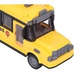 Rechargeable Yellow School Bus RC Toy - High-Speed 27MHz Remote Control Bus with Anti-Skid Rubber Tires - Image 2