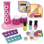 Richtots Premium Shaky Shake Nails Art Set, DIY Glitter Nail Design Studio with Shaker Tool and Non-Toxic Polish, Creative Beauty Salon Craft Gift for Girls - Image 2