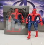 Richtots Premium 12-Inch Spider-Man Action Figure – Large Scale Marvel-Inspired Homecoming Hero Collectible – Iconic Red & Blue Suit Superhero Toy for Kids and Fans