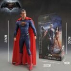 Richtots Premium 13-Inch Superman Action Figure – Large Scale Dawn of Justice Collectible – Detailed Kryptonian Suit & Poseable Superhero Toy for Kids and Fans - Image 2